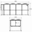 ICE 550 A, chladiaci výkon 544,8 kW